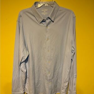 RHONE Light Blue Casual Button Down Shirt XL Soft Casual Business